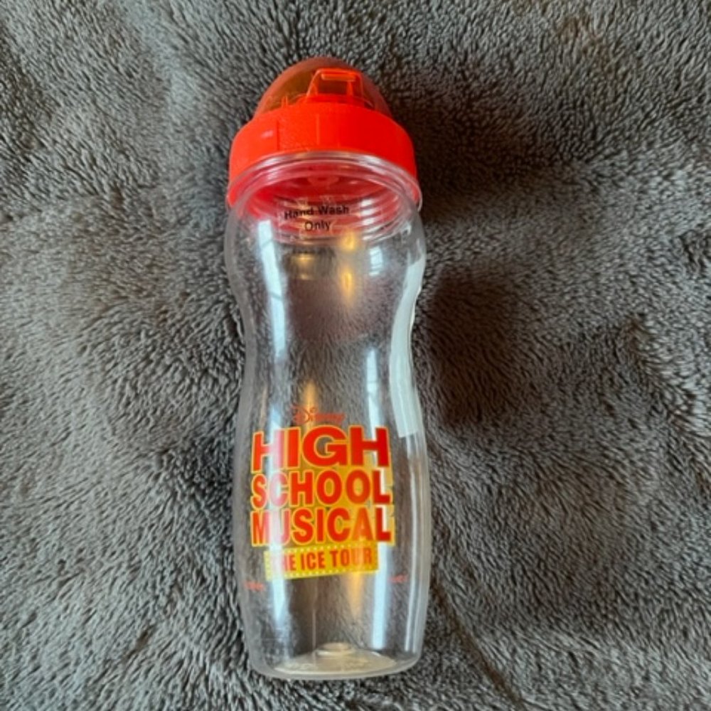 Disney High School Musical The Ice Tour Water Bottle Rare Collectible NWT